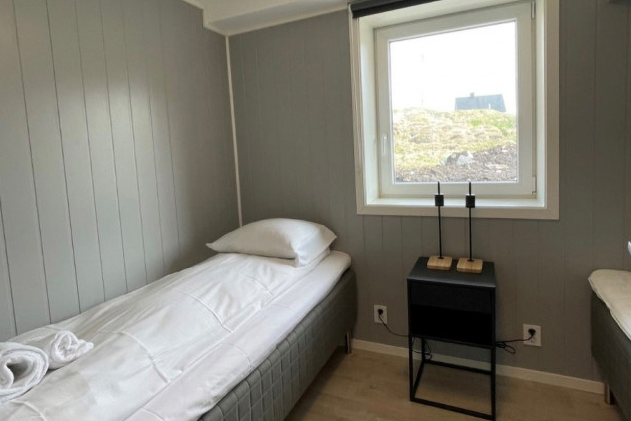 Ringveien Erdgeschoss Schlafzimmer.