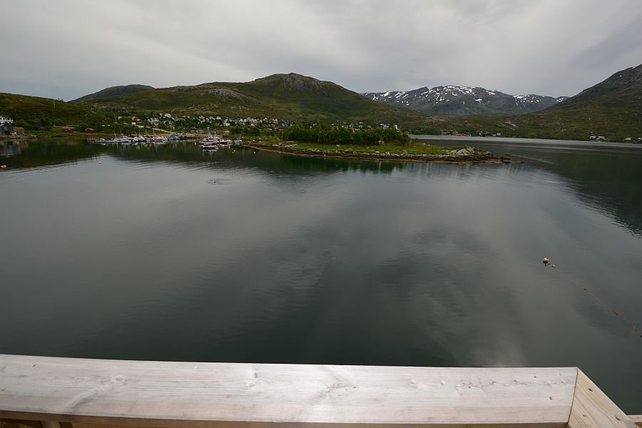 Im Ersfjord herrscht fast immer Ententeich.