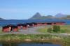 Das traumhafte Fjordcamp auf den Vesterålen.