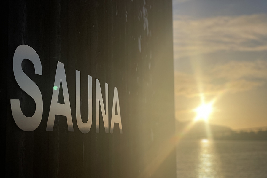 Und eine Sauna gibt es natürlich auch! Und eine Sauna gibt es natürlich auch!