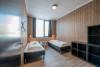 Eines der beiden Schlafzimmer in Apartment 11.