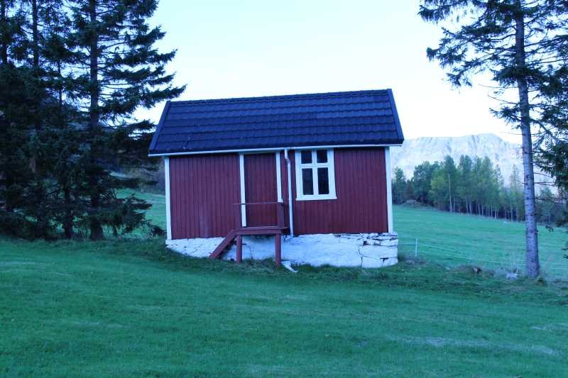 Das Saunahaus für die Gäste.