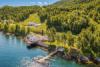 Top Lage im Schutz der Insel Senja: das Sandbakken Fishing Camp!