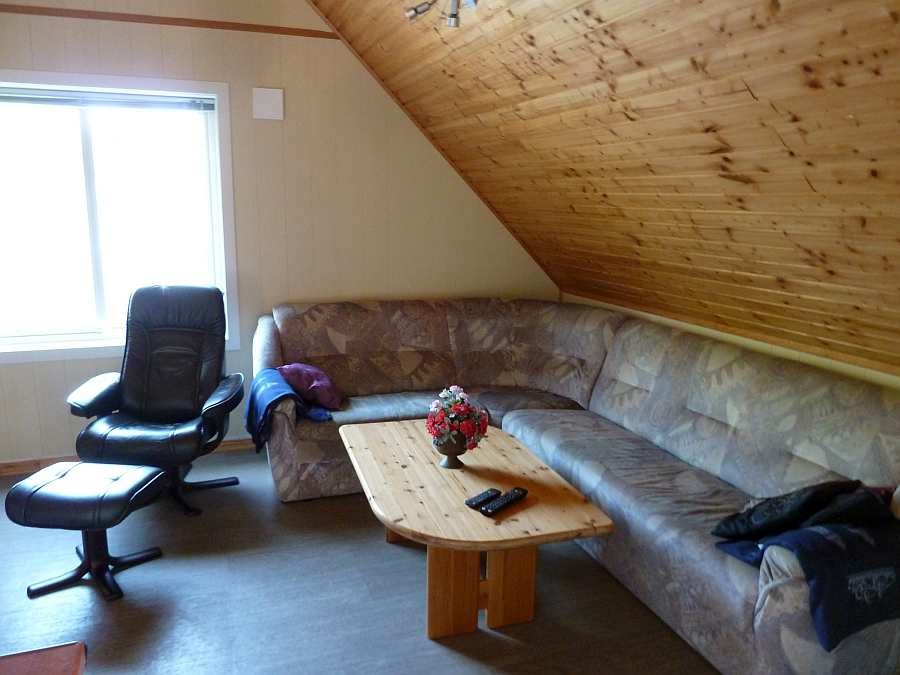 Sitzecke im Wohnzimmer der  Wohnung im Obergeschoß