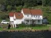 Ferienhaus Sjursen liegt direkt am Sellegrodsfjord bei Farsund in Südnorwegen