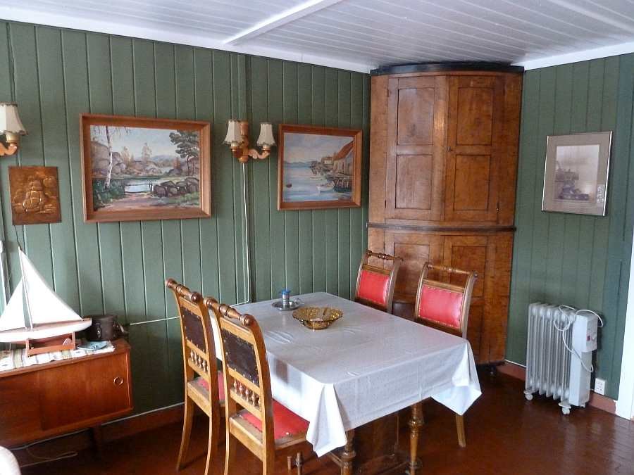 Die Essecke des Wohnbereichs