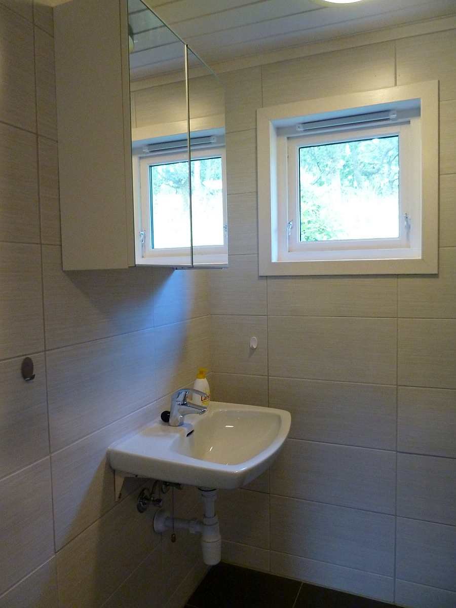 Die Waschstelle im Bad