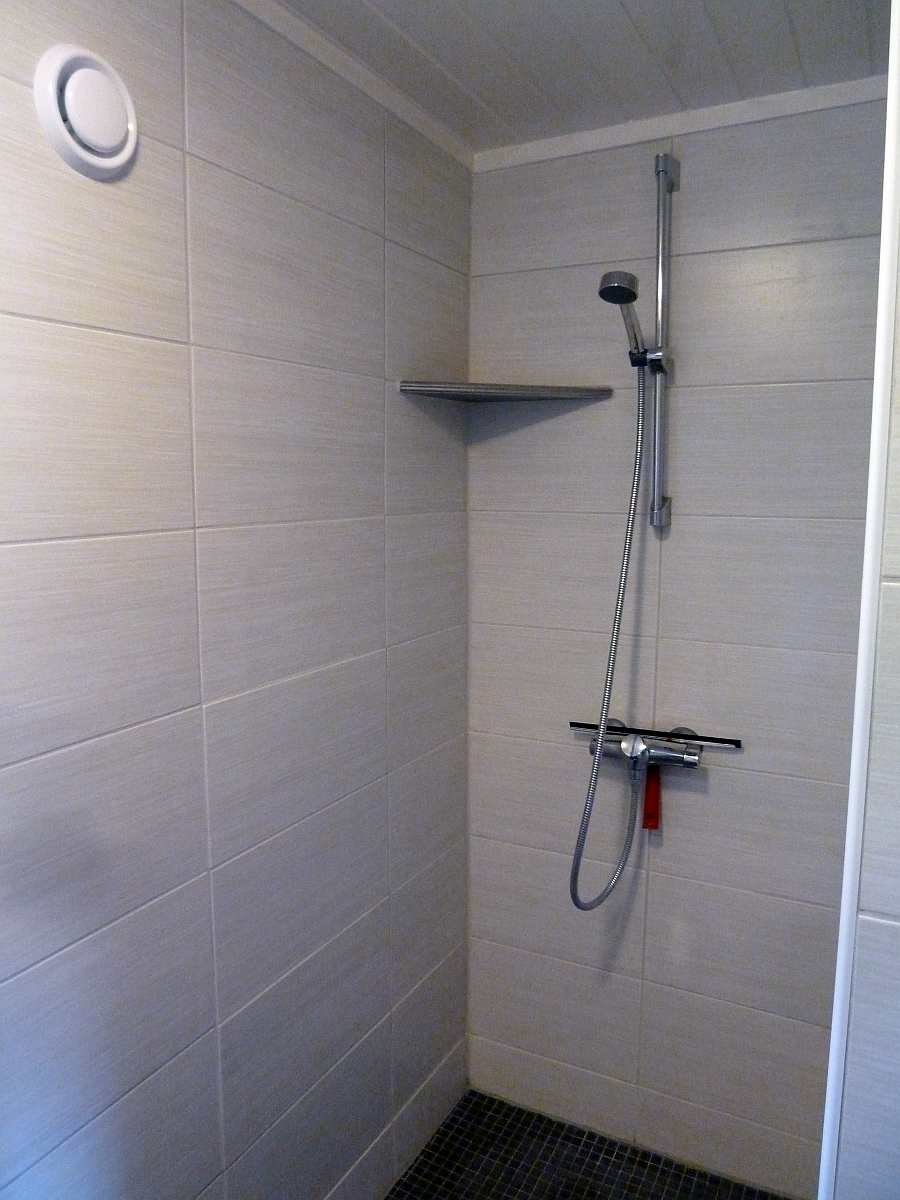Die Dusche des Ferienhauses