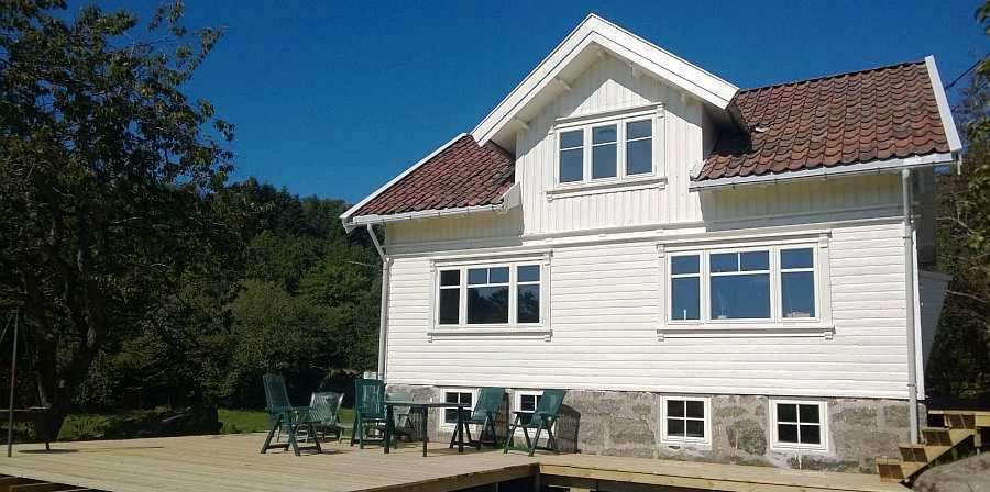 August 2015: Die Komplettrenovierung von Haus Vika ist fast abgeschlossen - Herzlich willkommen!