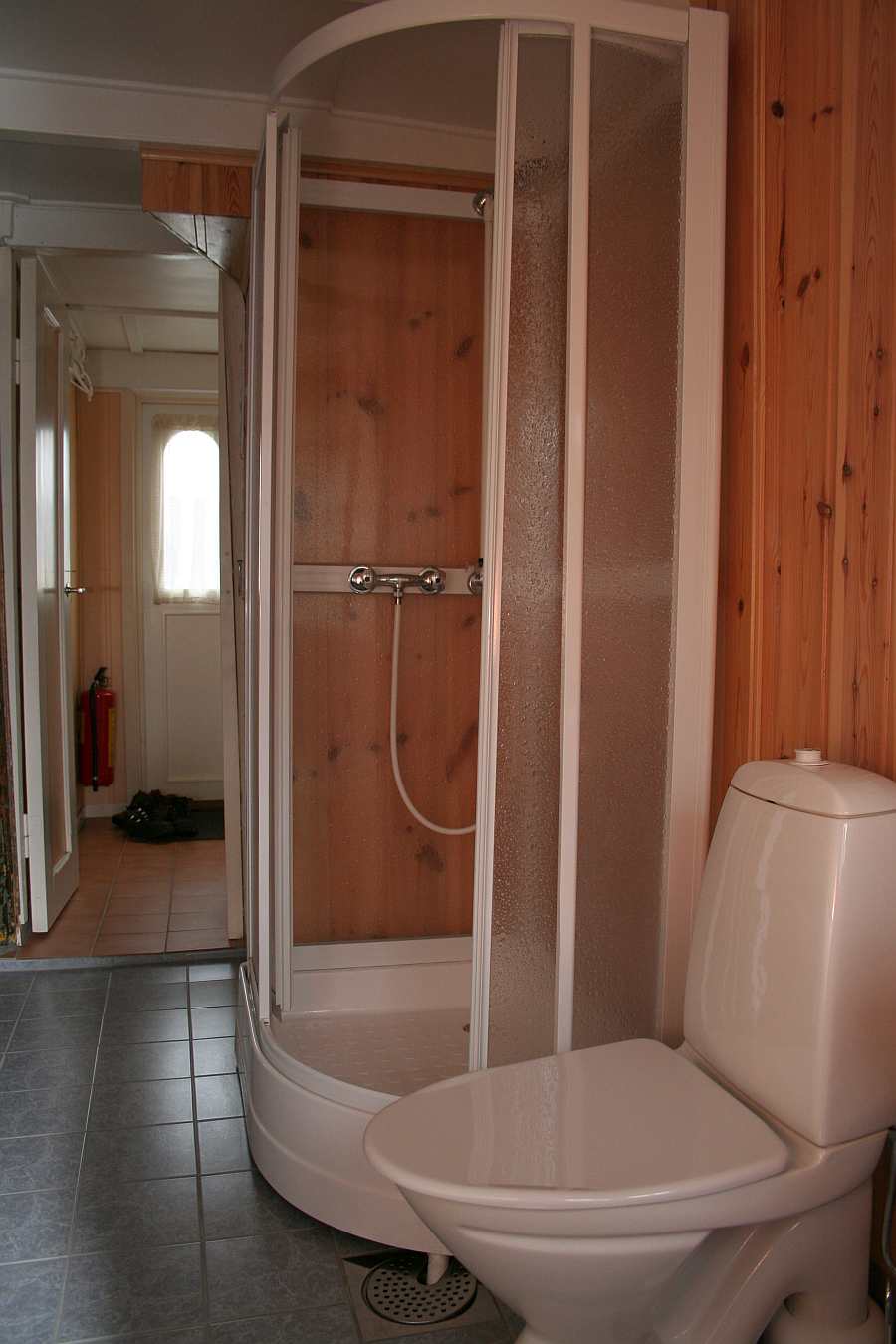 Haushälfte Westersiden No.8: Die Dusche im Badezimmer