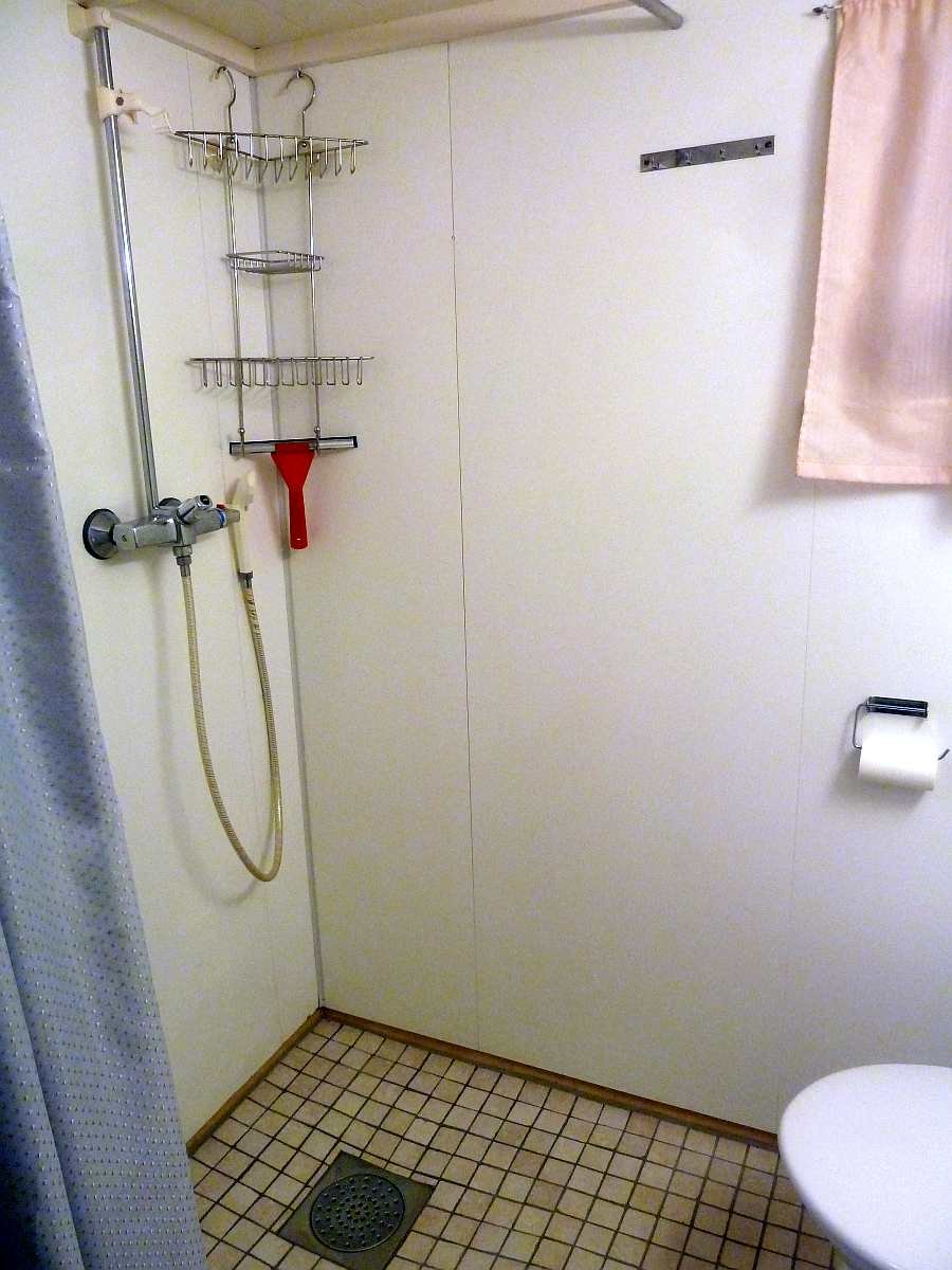 Haushälfte Westersiden No.9: Die Dusche im Bad