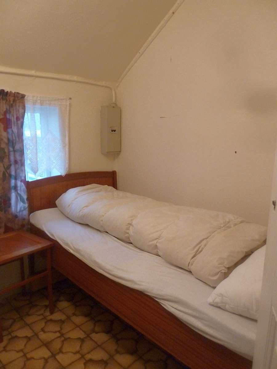 Haushälfte Westersiden No.9: Das zweite der beiden Schlafzimmer mit je 1 Einzelbett
