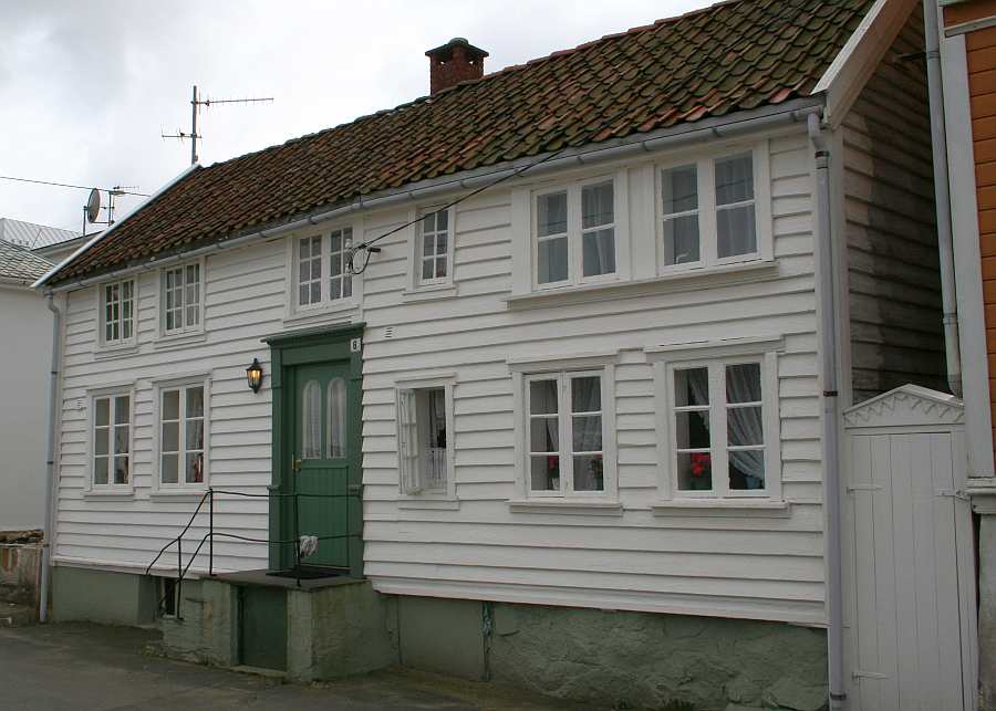 Ferienhaus Westersiden in Farsund: hier Eingang Haushälfte  No.8