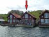 Seehaus >Remme<  auf der anglerisch bekannten Insel Eigerøya bei Egersund. Die Insel kann bequem mit dem Auto über eine Brück vom Festland aus erreicht werden