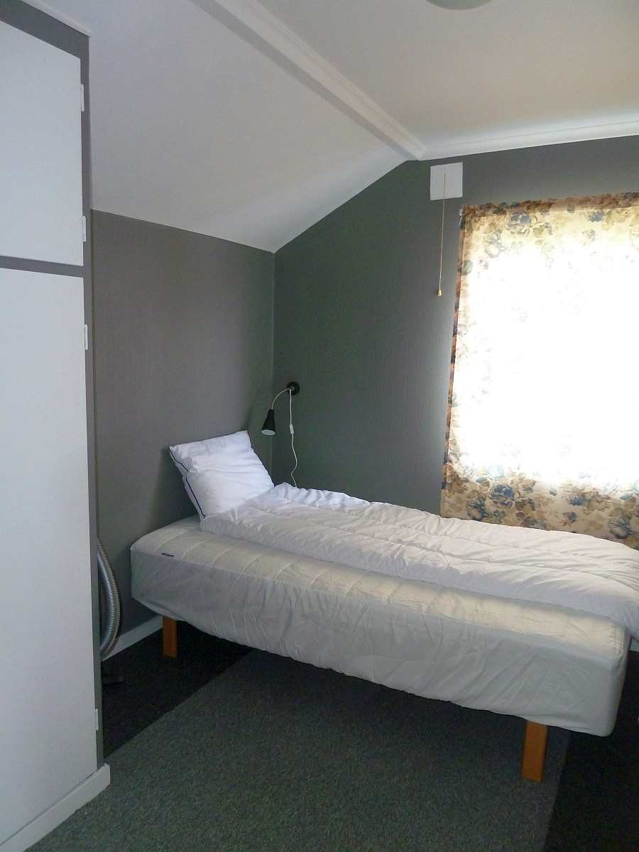 Schlafraum mit einem Einzelbett