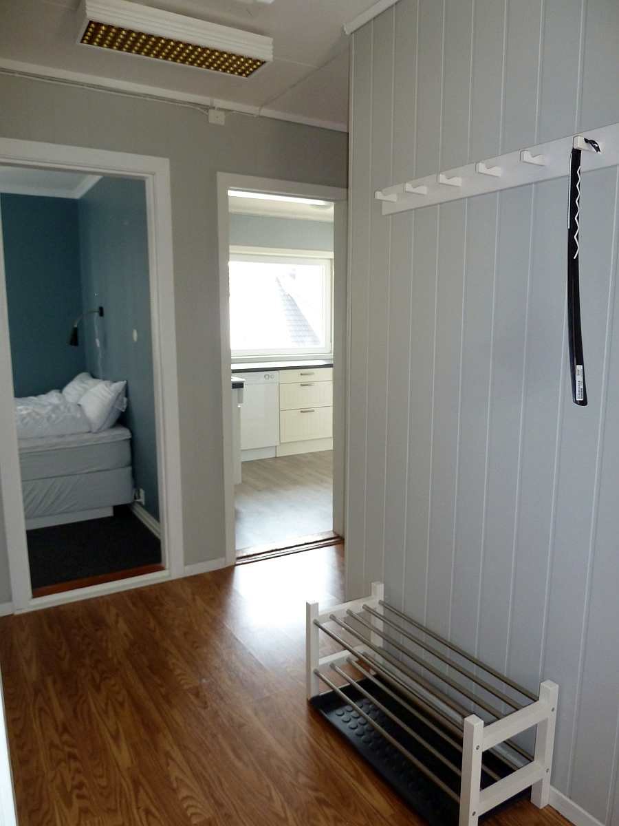 Der Flurbereich am Hauseingang