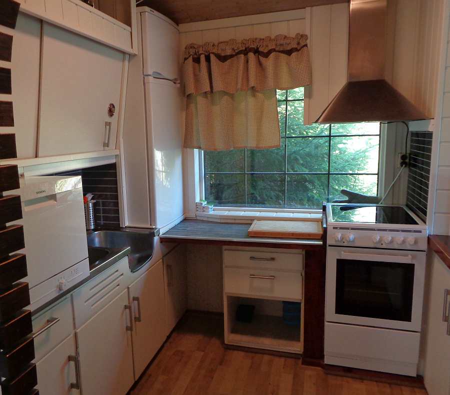 Von der Spülmaschine bis zum Toaster ist alles vorhanden...