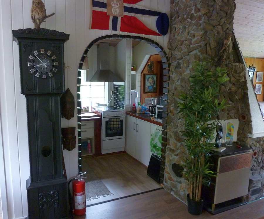 Zugang zur Küche vom Wohnbereich