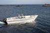 Das buchbare Boot: Angelboot >Uttern< 18,3 Fuß/40 PS, Steuerstand, e-Starter, Kompass, Echolot