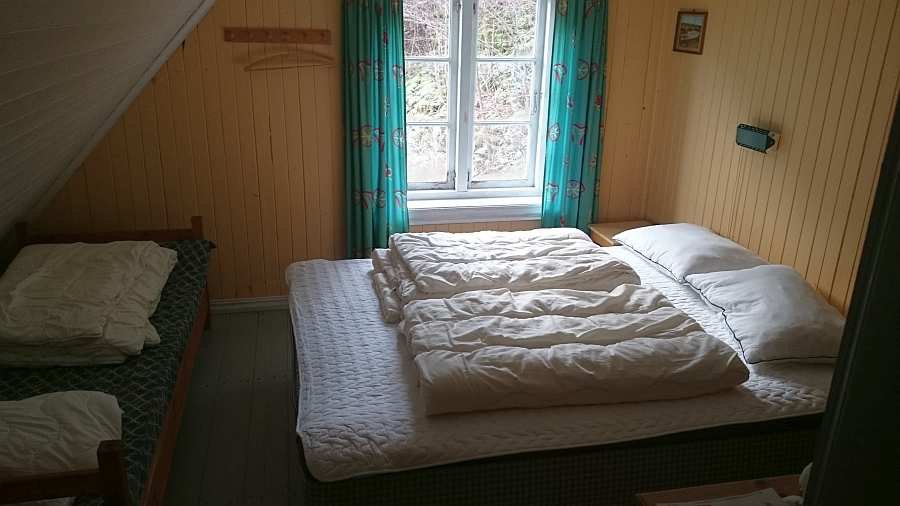 Eines der drei Schlafzimmer