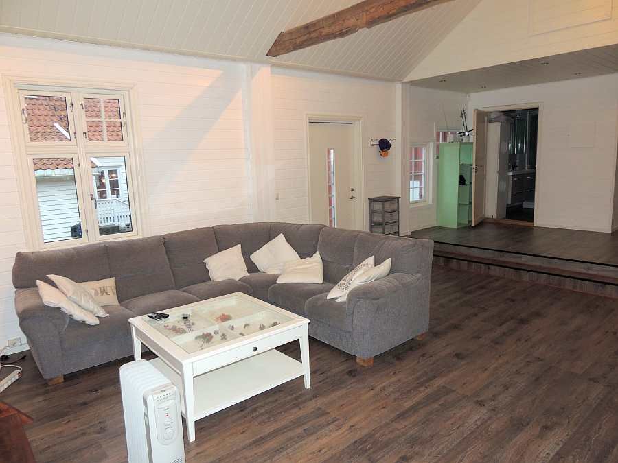 Der Wohnbereich des Ferienhauses