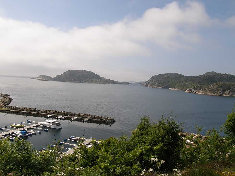 Blick von oberhalb der Wohnung