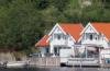 Ferienhaus Ladberget (links) - top Lage direkt am Fjord