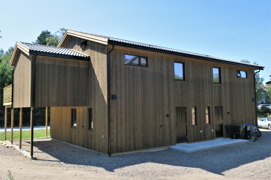 Die Eingangsseite (hier der rechte Eingang)