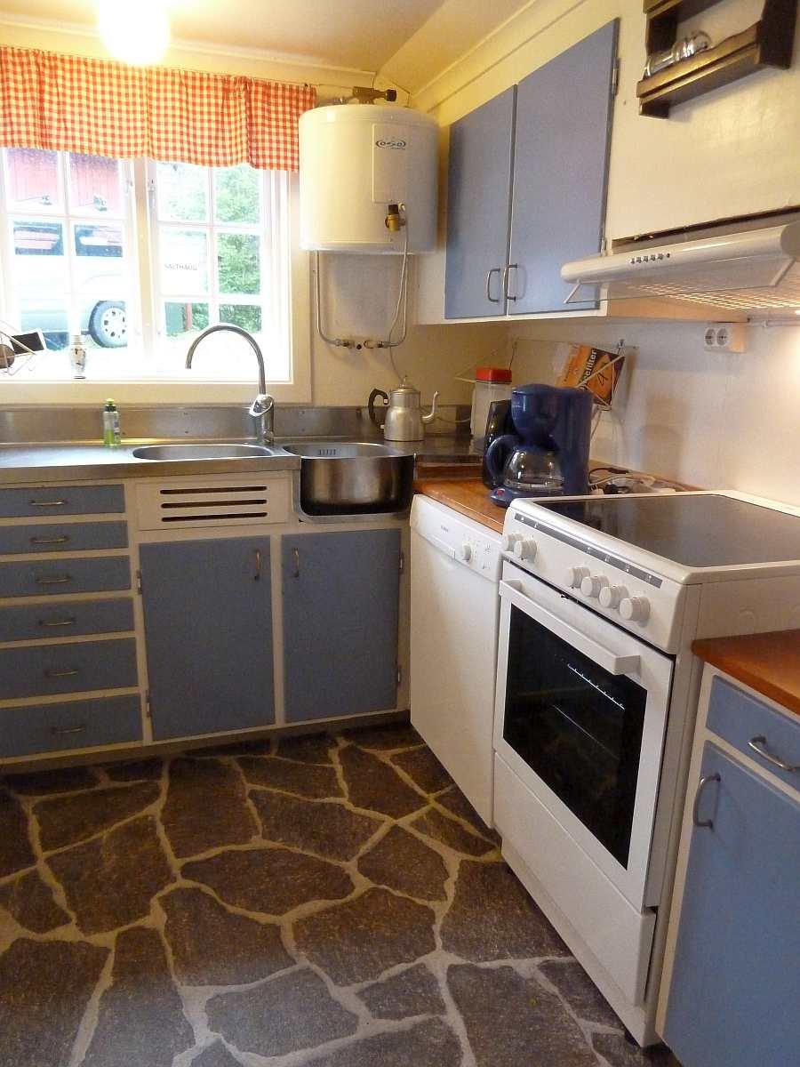 Die Küche des Ferienhauses