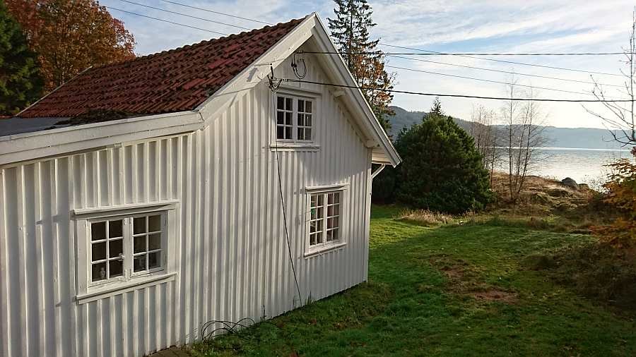 Ferienhaus Salthaug liegt direkt am Rosfjord