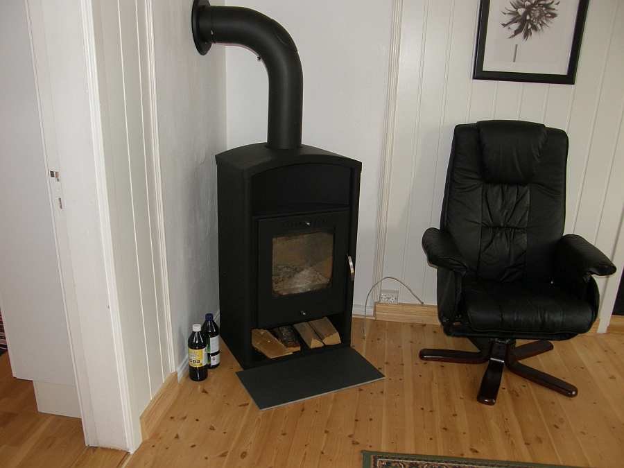 Ein Kaminofen schafft wohlige Athmosphäre