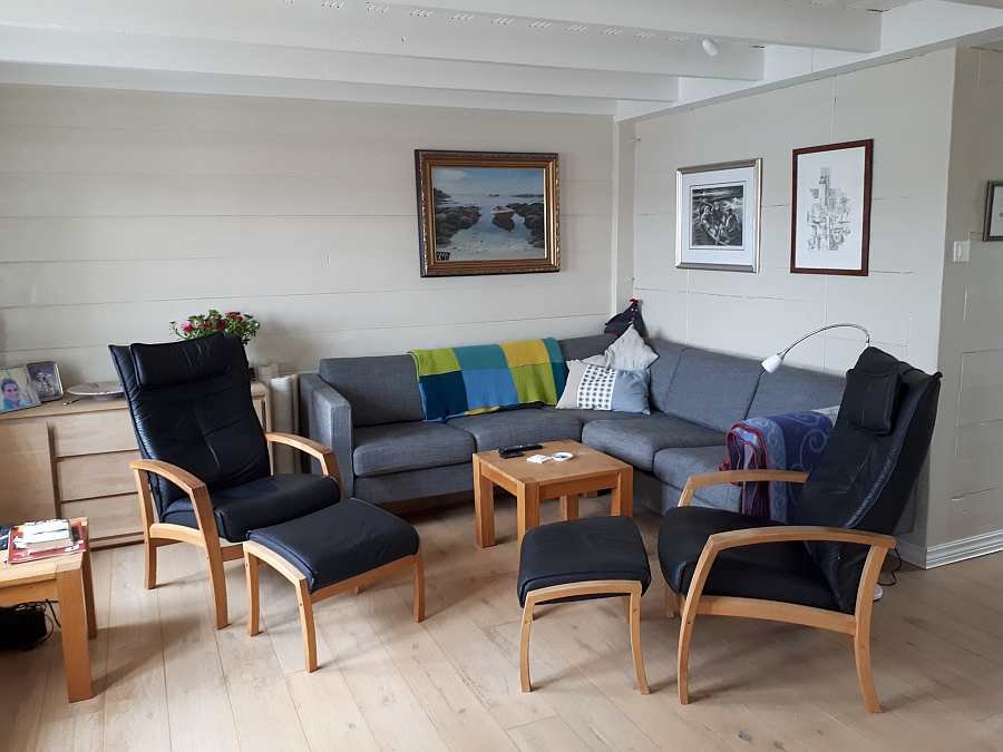 Der  Wohnbereich des Ferienhauses Der  Wohnbereich des Ferienhauses
