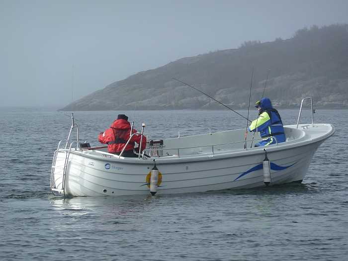 Das perfekte Angelboot - Dieselboot Skager 22 Fuß/ 28 PS, E-Starter, Echolot und GPS/Kartenplotter. - ist bereits im Hauspreis enthalten