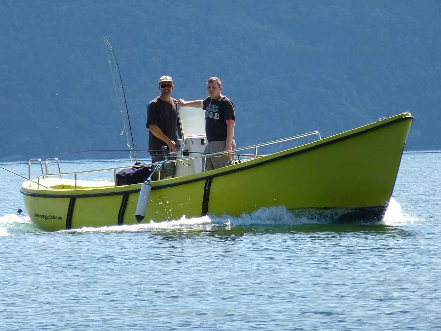 Sparsam - der Benzinkutter mit 15 PS und 4-Takt-Motor