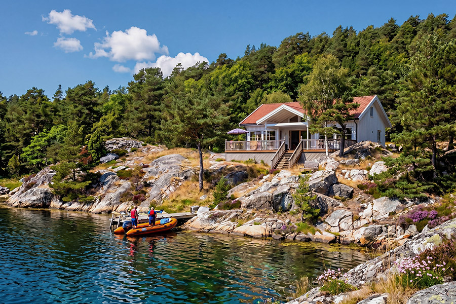 Ferienhaus Skogsoy