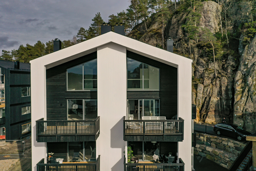 Ferienwohnung Søgne (oben rechts)