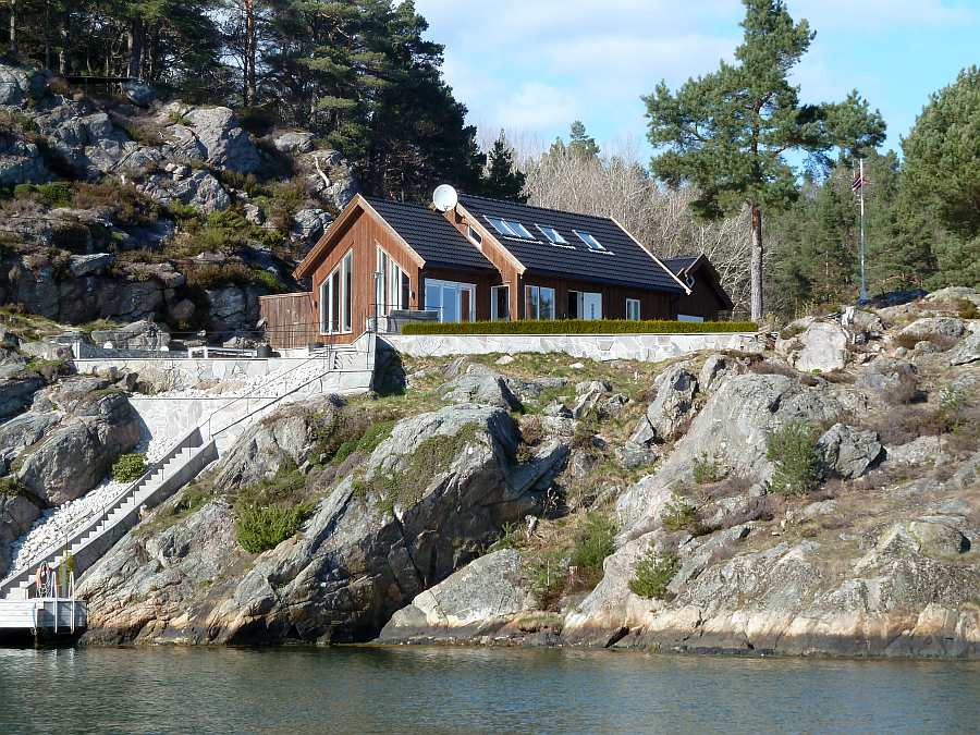 Ferienhaus Vige - ein Traumhaus in Traumlage direkt  Wasser