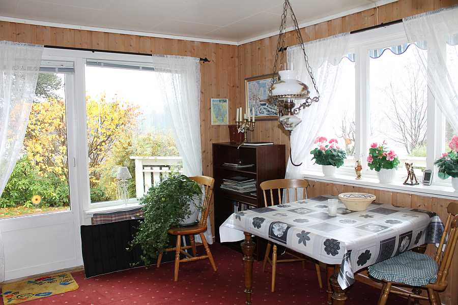 Essbereich des Ferienhauses