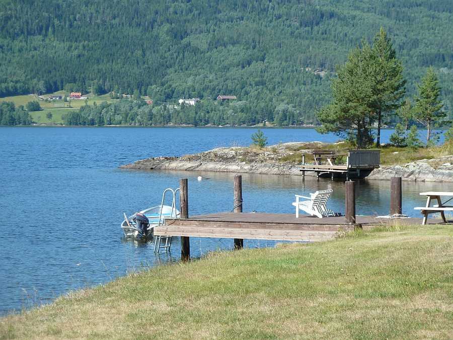Blick vom Grundstück nach Westen