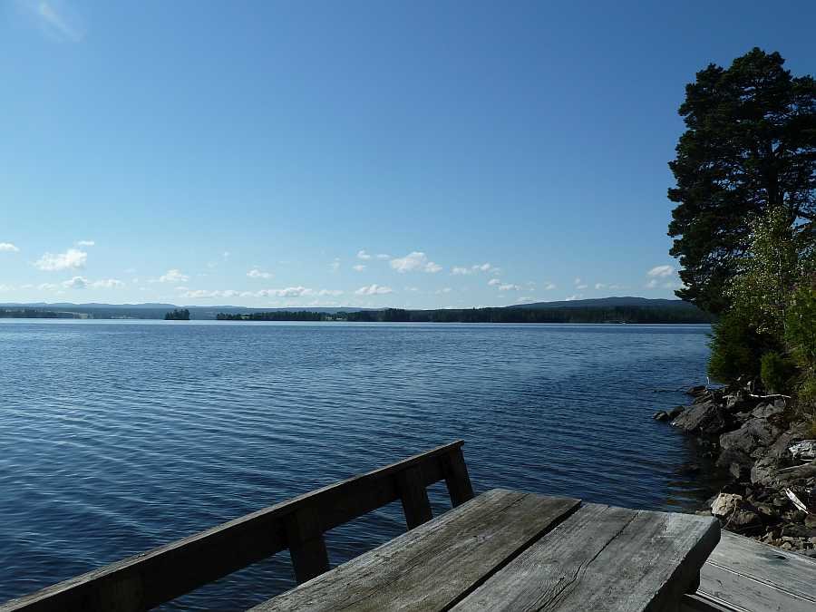 Blick vom Steg nach Süden