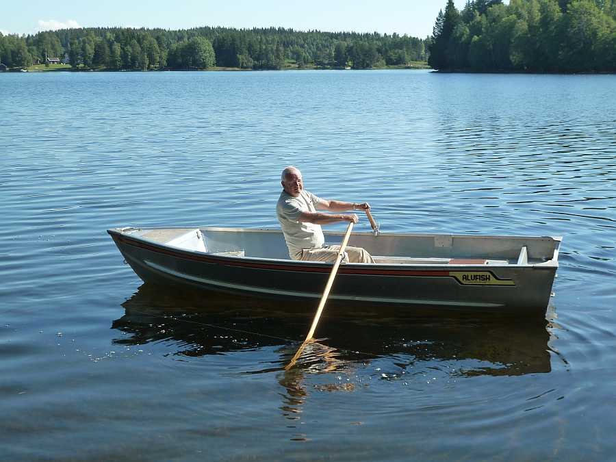 Das Boot ist leicht und wendig. Ein ideales Angelboot
