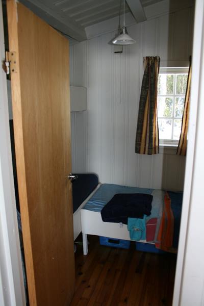 Blick in das Schlafzimmer