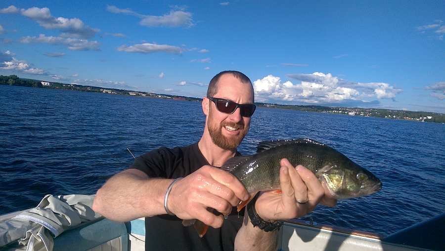 Im See kommen auch zahlreiche kapitale Barsche vor