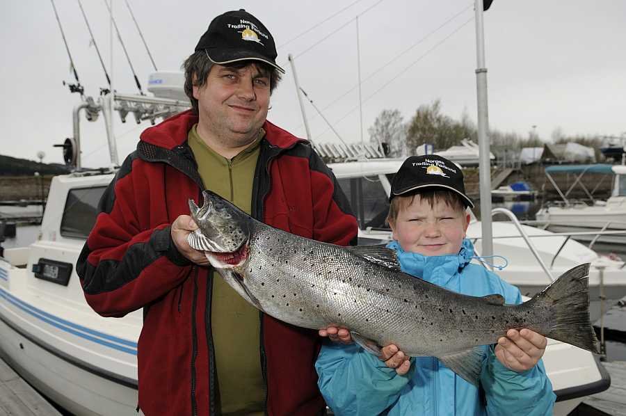 Stattlich - schöne Mjøsa Forelle