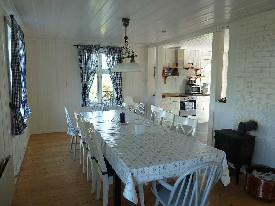 Das große separate Esszimmer