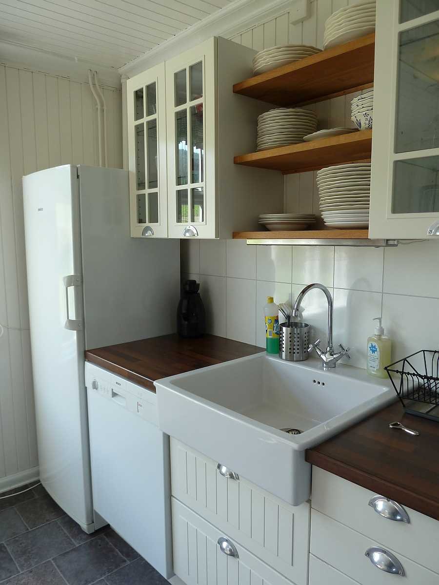 Die Küche wurde komplett neu renoviert