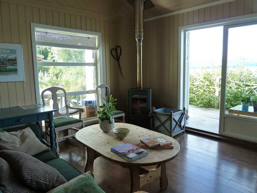 Der Wohnbereich im Haupthaus