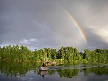 Schöne Stimmung auf dem Fluss... Schöne Stimmung auf dem Fluss...