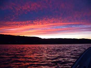 Abendstimmung an der Glomma Abendstimmung an der Glomma