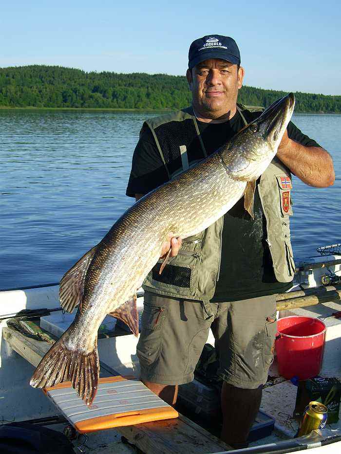 Am Delta der Glomma in den See Øyeren - das `Big Mama Delta`!